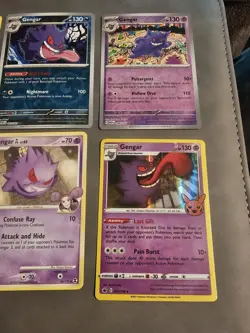 Gengar Evolution Line Pokemon Card Lot - Image 5