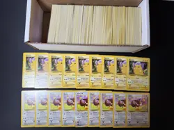 Huge Collection Bulk Lot of 600+ Pokemon Cards Vintage 1999 WOTC - Image 1
