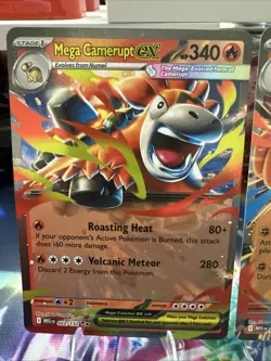 Pokemon Mega Evolutions Ex Lot Pokemon TCG Mega Evolutions 4 EX Cards - Image 2
