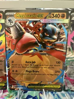 Pokemon Mega Evolutions Ex Lot Pokemon TCG Mega Evolutions 4 EX Cards - Image 3
