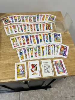 RARE Vintage Pokemon Japanese Pocket Monster Playing Cards Deck of 52 w/4 Jokers - Image 4