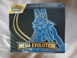 Pokemon Trading Card Game TCG Mega Evolution Elite Trainer Box ETB Lucario NEW - Image 1