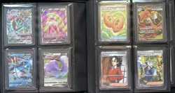 Toploader Binder Collection 64 Pokemon Cards English TCG - FA/EX/V/Holo/Promo - Image 2