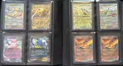 Toploader Binder Collection 64 Pokemon Cards English TCG - FA/EX/V/Holo/Promo - Image 3