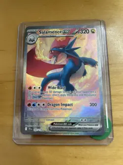 Salamence EX 187/159SV09: Journey Together Holo Card Near Mint Condition - Image 1