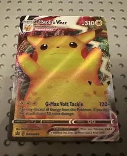Pokemon Pikachu 4 Card Lot Reverse Holo Foil Vmax ⚡ - Image 2