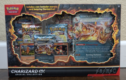 Pokemon TCG Charizard ex Special Collection w/ Boosters & Lenticular Card Qty 6 - Image 2