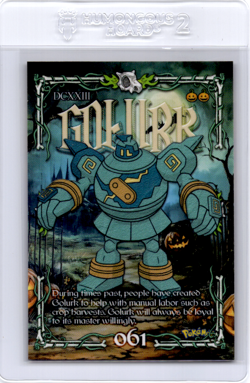 Golurk Peruvian Halloween Pokemon Card - Image 1