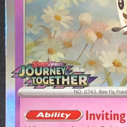 Lillie's Ribombee - 183 Stamped Journey Together 183 S&V Promo Holo Pokemon Card - Image 3