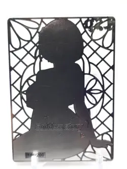 Goddess Story - Silver Metal Waifu Card - Rem - NUMBERED 166/200 - Image 2
