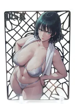 Goddess Story - Silver Metal Waifu Card - Fubuki - NUMBERED 013/200 - Image 1