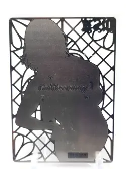 Goddess Story - Silver Metal Waifu Card - Fubuki - NUMBERED 013/200 - Image 2
