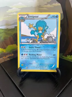 Simipour 23/98 - Emerging Powers - Rare - Pokemon Card TCG - LP - Image 1