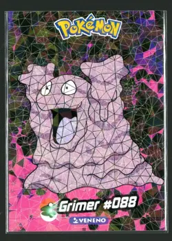GRIMER #088 - Cracked Ice Holo - Crystal Collection 2024 - Pokemon Card - Image 1