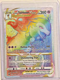 Hisuian Typhlosion VSTAR (Secret) 193/189: Astral Radiance Holo Pokemon TCG card - Image 1
