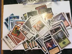 MTG Magic The Gathering 1993-2001 Lot of 100+ Cards - Image 1