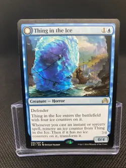 MTG Thing in the Ice - Shadows Over Innistrad NM/Reg English - Image 1