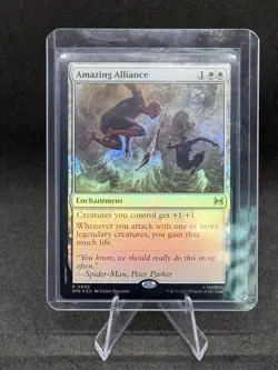 Amazing Alliance Foil Mtg Spider-Man Magic The Gathering - Image 1
