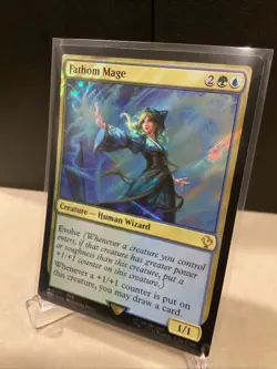 Fathom Mage (Surge Foil) Commander: Final Fantasy Foil - Image 1