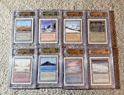 Magic The Gathering NM Revised Dual Lands - BGS Graded - Image 1