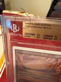 Magic The Gathering NM Revised Dual Lands - BGS Graded - Image 4