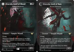 Voldaren Bloodcaster // Bloodbat Summoner "Dracula, Lord of Blood // VOW LP MTG - Image 1