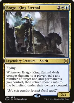 Brago, King Eternal Eternal Masters LP MTG - Image 1