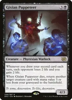 2x Gixian Puppeteer BRO LP MTG - Image 1