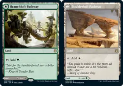 [1x] Branchloft Pathway // Boulderloft Pathway Near Mint, English Zendikar Risin - Image 1