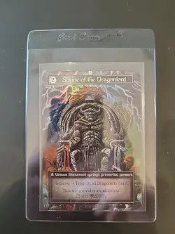 Shrine Of The Dragonlord Sorcery Contested Realm Unique Foil - Image 1