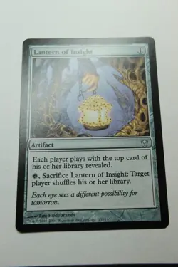 MTG Lantern of Insight x1- -Fifth Dawn-Lightly Played - Image 1