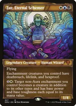 Zur, Eternal Schemer - Showcase Dominaria United LP MTG - Image 1