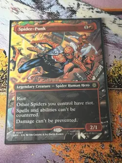 Spider-Punk - Borderless - SPM - MTG - EN - NM - 0207 - Image 2
