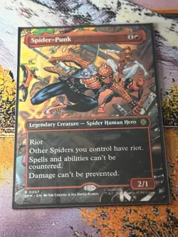 Spider-Punk - Borderless - SPM - MTG - EN - NM - 0207 - Image 3