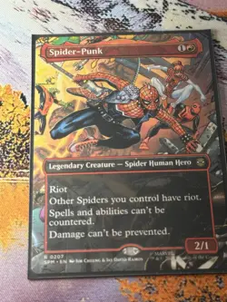 Spider-Punk - Borderless - SPM - MTG - EN - NM - 0207 - Image 4