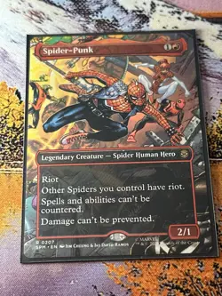 Spider-Punk - Borderless - SPM - MTG - EN - NM - 0207 - Image 5
