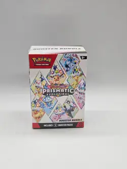 Pokemon TCG Scarlet & Violet Prismatic Evolutions Booster Bundle Factory Sealed - Image 1