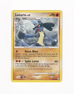 Lucario 61/146 Legends Awakened Regular Uncommon Pokemon Moderately Played MP - Image 1