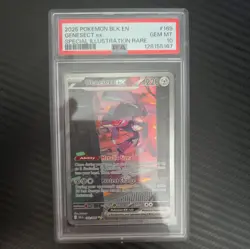 2025 POKEMON BLK EN-BLACK BOLT SPECIAL ILLUSTRATION RARE #169 GENESECT EX PSA 10 - Image 1
