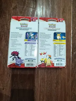 2015 Pokemon Break Through Sealed Decks BURNING SPARK NIGHT STRIKER 2 Deck Set - Image 2