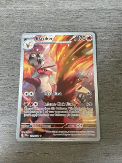 Pokemon Blaziken 192/182 Destined Rivals - Illustration Rare GEM MINT - Image 1