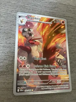 Pokemon Blaziken 192/182 Destined Rivals - Illustration Rare GEM MINT - Image 2