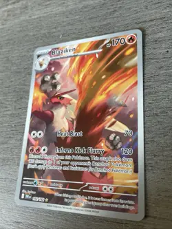 Pokemon Blaziken 192/182 Destined Rivals - Illustration Rare GEM MINT - Image 3