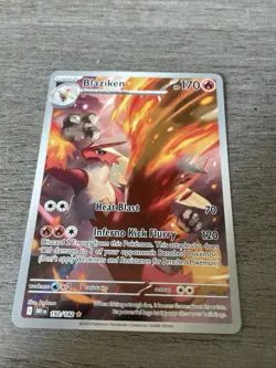 Pokemon Blaziken 192/182 Destined Rivals - Illustration Rare GEM MINT - Image 4