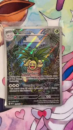 Pokemon Mega Evolution Exeggutor Illustration Rare 135/132 English NM - Image 1