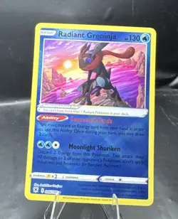 Radiant Greninja 046/189 Astral Radiance Radiant Rare Pokemon TCG NM - Image 1