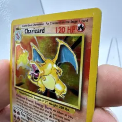 Charizard - 4/102 Base Set Unlimited Holo Rare Pokemon - MP/HP - Image 5