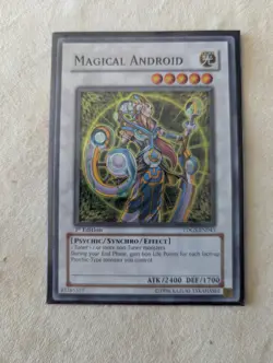 Magical Android TDGS-EN043 The Duelist Genesis 1st Edition Super Rare Yugioh - Image 1