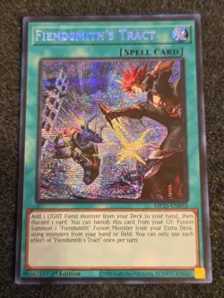 Yu-Gi-Oh! TCG - Fiendsmith's Tract - Prismatic Secret Rare - MP25-EN093 - Image 1