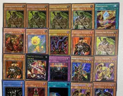 Yu-Gi-Oh Mixed Sets Lot of 22 Secret Rare Holo Foil Monster Trap Spell DMG-LP - Image 2